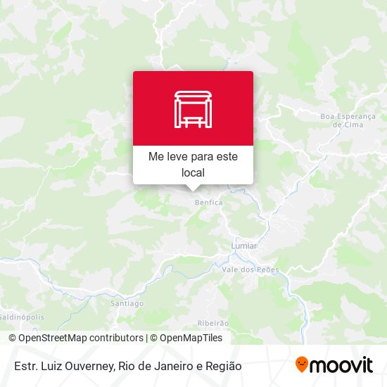 Estr. Luiz Ouverney mapa