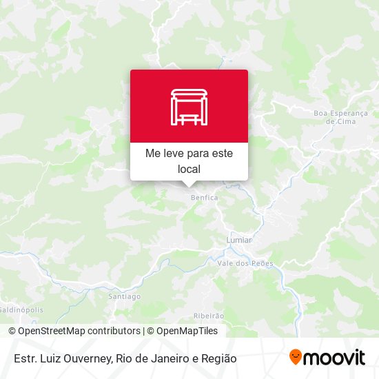 Estr. Luiz Ouverney mapa