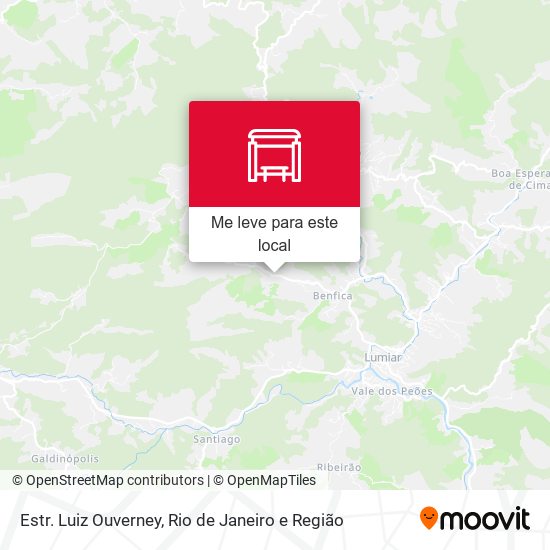 Estr. Luiz Ouverney mapa