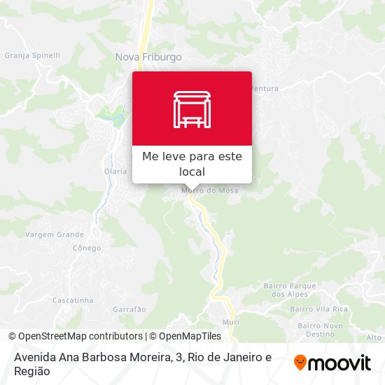 Avenida Ana Barbosa Moreira, 3 mapa