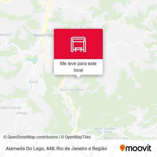 Alameda Do Lago, 448 mapa