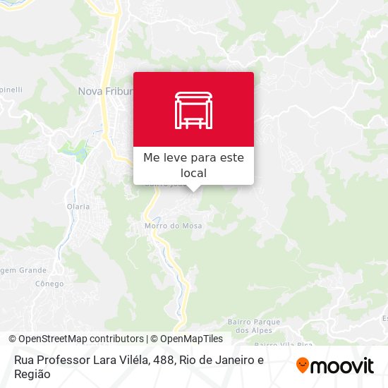 Rua Professor Lara Viléla, 488 mapa