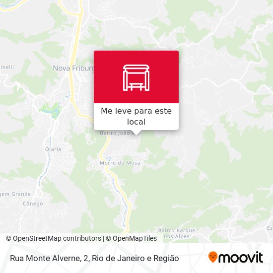 Rua Monte Alverne, 2 mapa