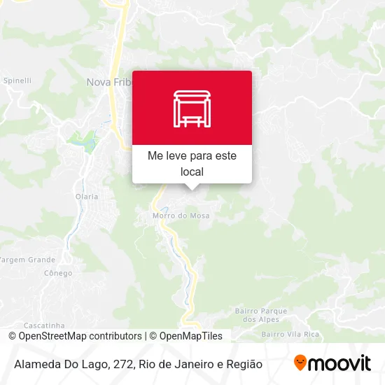 Alameda Do Lago, 272 mapa