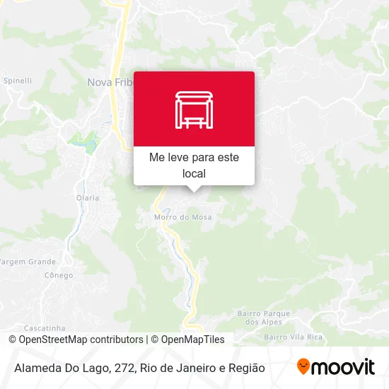 Alameda Do Lago, 272 mapa