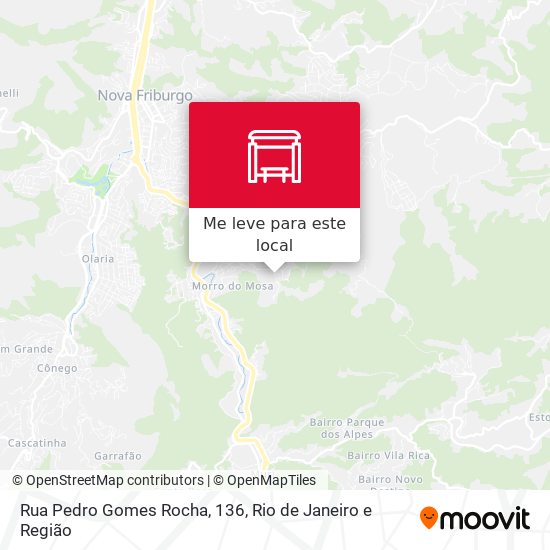 Rua Pedro Gomes Rocha, 136 mapa
