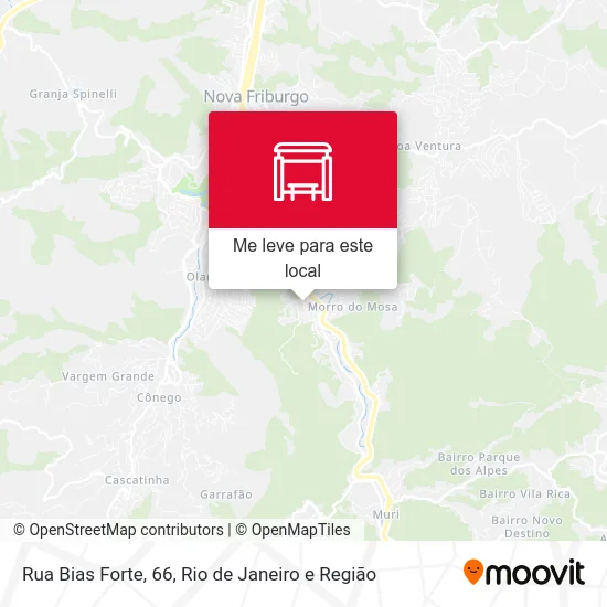 Rua Bias Forte, 66 mapa