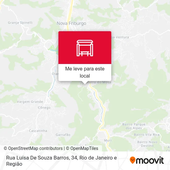 Rua Luísa De Souza Barros, 34 mapa