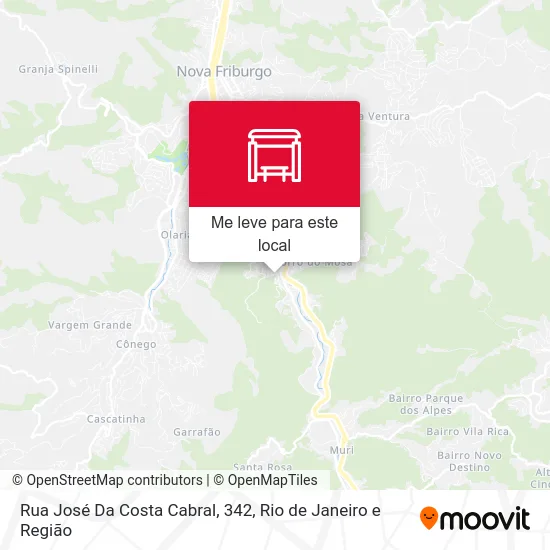 Rua José Da Costa Cabral, 342 mapa
