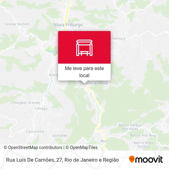 Rua Luís De Camões, 27 mapa