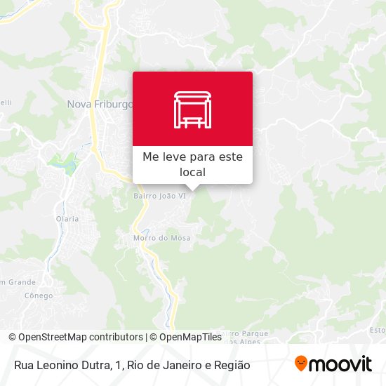 Rua Leonino Dutra, 1 mapa