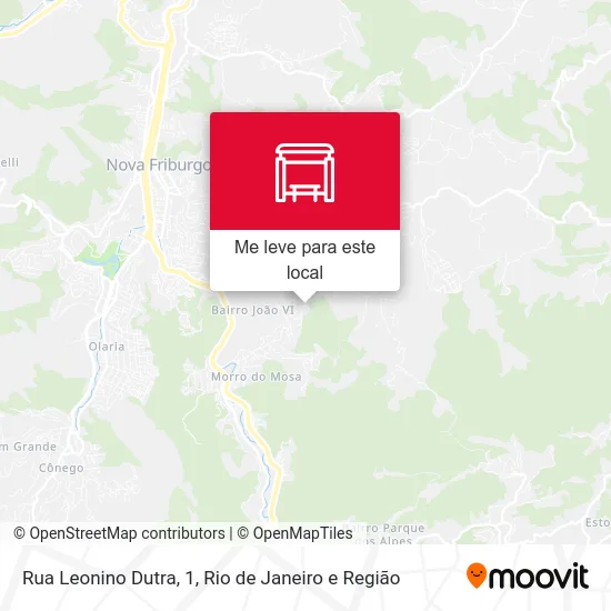 Rua Leonino Dutra, 1 mapa