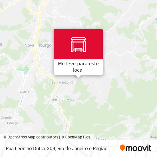Rua Leonino Dutra, 309 mapa