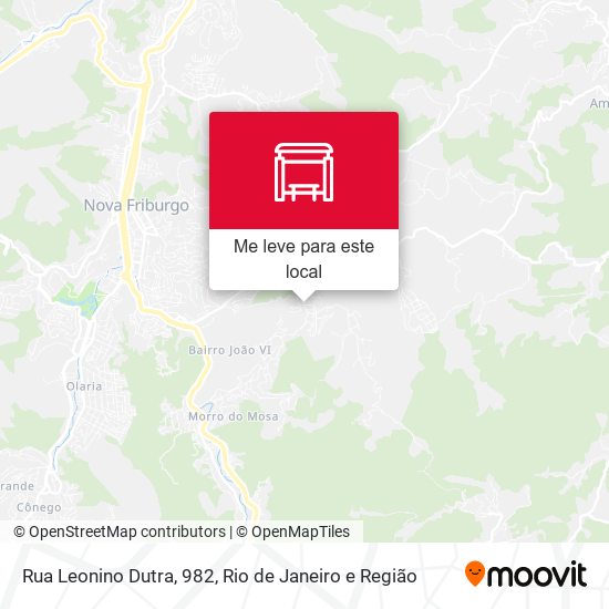 Rua Leonino Dutra, 982 mapa