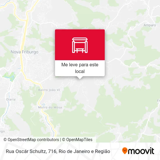 Rua Oscár Schultz, 716 mapa