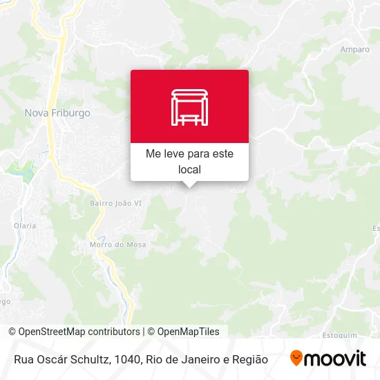 Rua Oscár Schultz, 1040 mapa