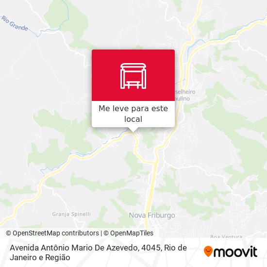 Avenida Antônio Mario De Azevedo, 4045 mapa