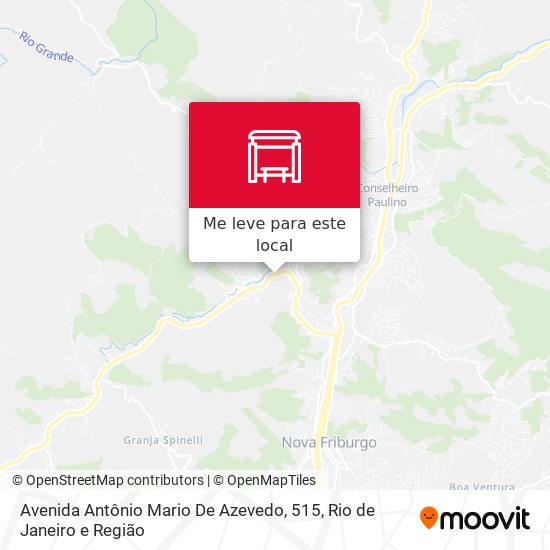 Avenida Antônio Mario De Azevedo, 515 mapa