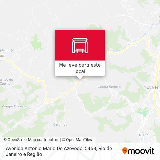 Avenida Antônio Mario De Azevedo, 5458 mapa