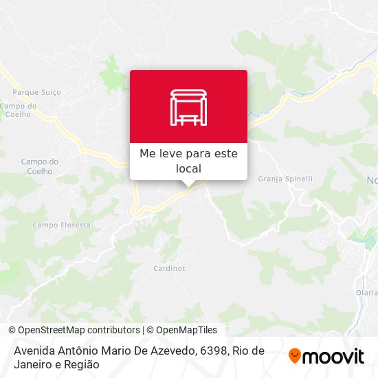Avenida Antônio Mario De Azevedo, 6398 mapa