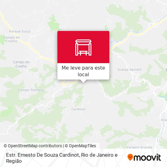 Estr. Ernesto De Souza Cardinot mapa