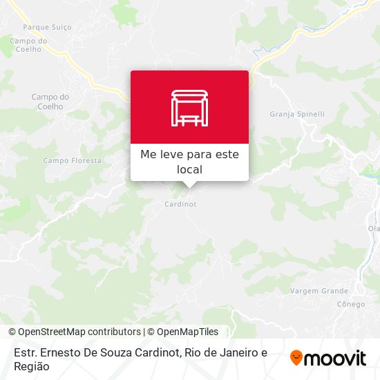 Estr. Ernesto De Souza Cardinot mapa