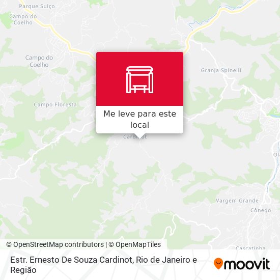 Estr. Ernesto De Souza Cardinot mapa
