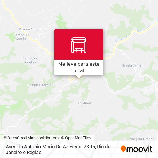 Avenida Antônio Mario De Azevedo, 7305 mapa