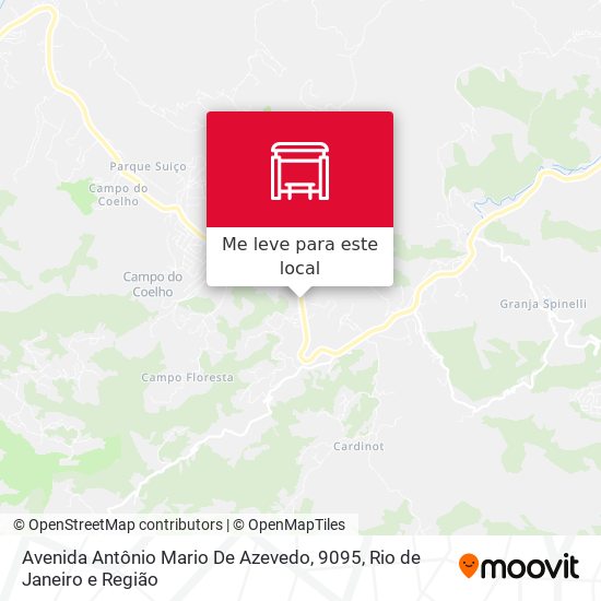 Avenida Antônio Mario De Azevedo, 9095 mapa