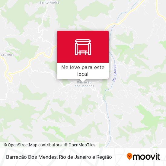 Barracão Dos Mendes mapa