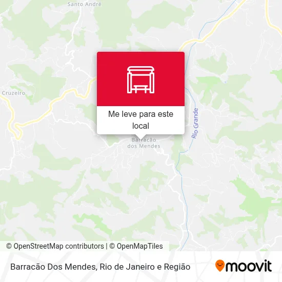 Barracão Dos Mendes mapa