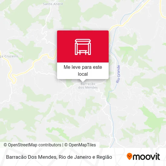 Barracão Dos Mendes mapa