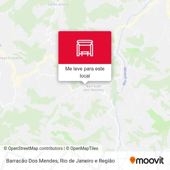 Barracão Dos Mendes mapa