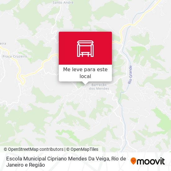 Escola Municipal Cipriano Mendes Da Veiga mapa