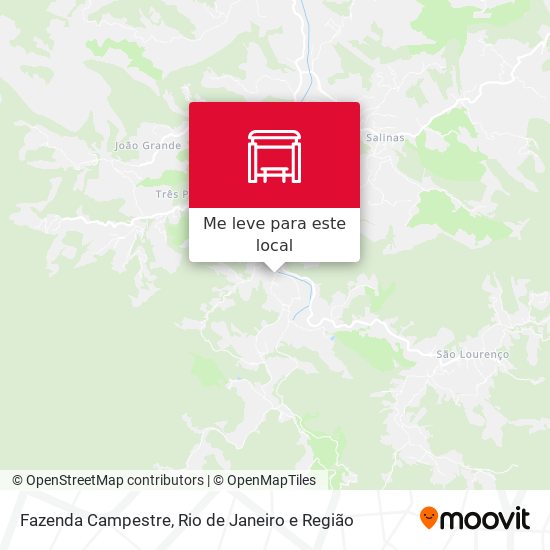 Fazenda Campestre mapa
