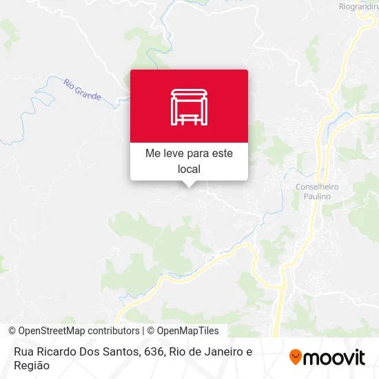 Rua Ricardo Dos Santos, 636 mapa