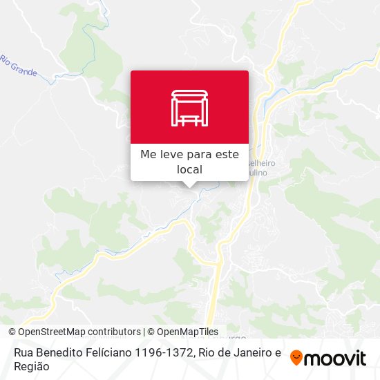 Rua Benedito Felíciano 1196-1372 mapa