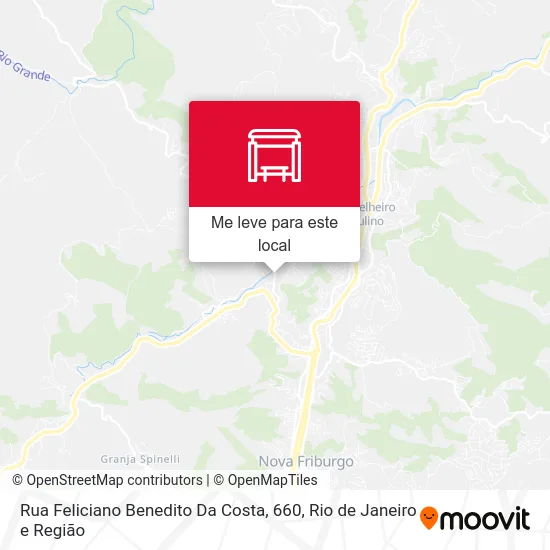 Rua Feliciano Benedito Da Costa, 660 mapa