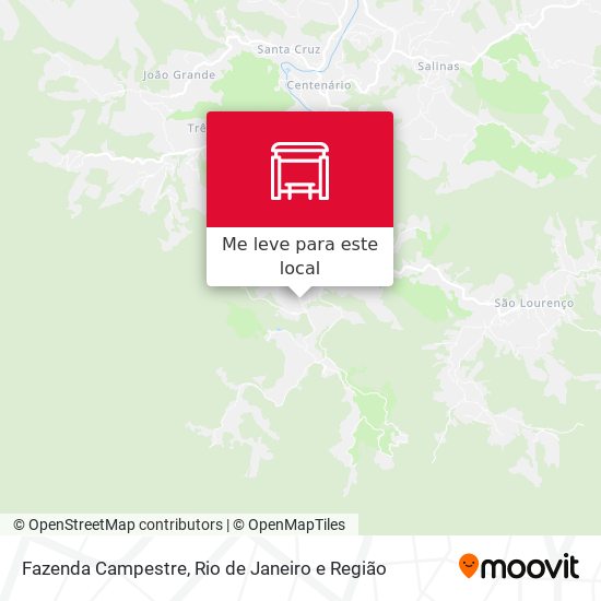 Fazenda Campestre mapa