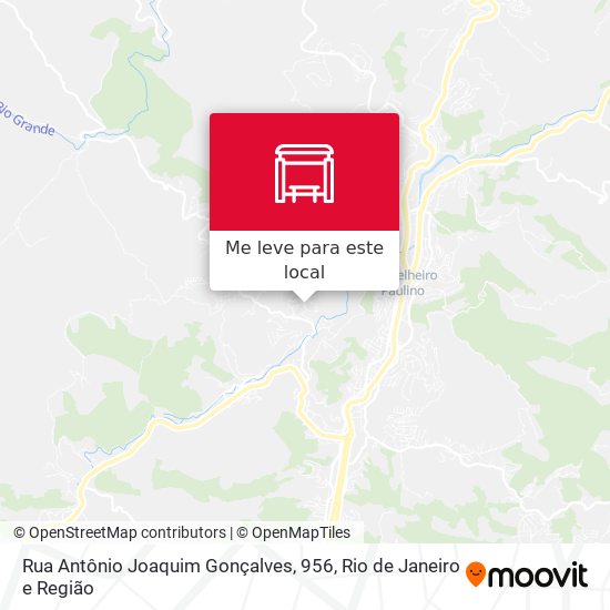 Rua Antônio Joaquim Gonçalves, 956 mapa