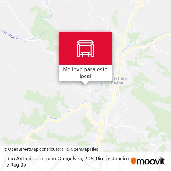 Rua Antônio Joaquim Gonçalves, 206 mapa
