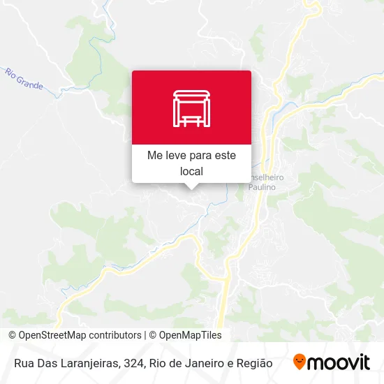 Rua Das Laranjeiras, 324 mapa