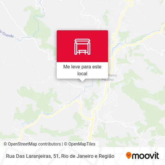 Rua Das Laranjeiras, 51 mapa