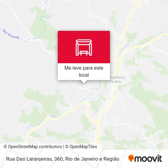 Rua Das Laranjeiras, 360 mapa
