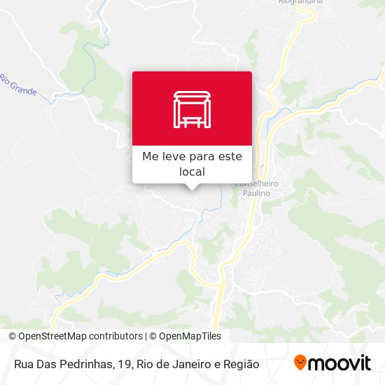 Rua Das Pedrinhas, 19 mapa