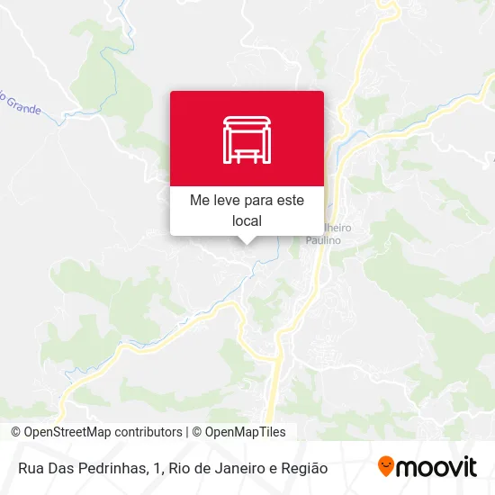 Rua Das Pedrinhas, 1 mapa