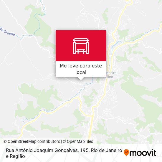 Rua Antônio Joaquim Gonçalves, 195 mapa