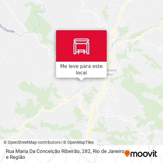 Rua Maria Da Conceição Ribeirão, 282 mapa