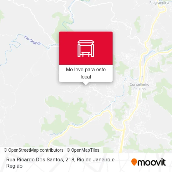 Rua Ricardo Dos Santos, 218 mapa