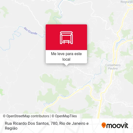 Rua Ricardo Dos Santos, 780 mapa